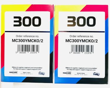 Magicard YMCKO Printer Ribbon (Qty 2) for 300 Series- Choice Bookmarks